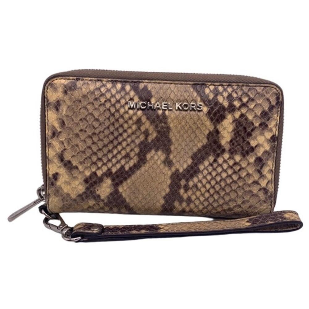 Michael Kors Animal Print Snake Print Wallet